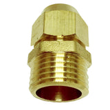 Max Brass 1/2" Male Adapter Connector Thread Fittings Tube Fitting φ10mm