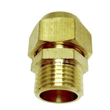 Max Brass 1/2" Male Adapter Connector Thread Fittings Tube Fitting φ16mm
