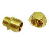 Max Brass 1/2" Male Adapter Connector Thread Fittings Tube Fitting φ19mm