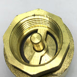 Max Brass Internal and External Filaments Vertical One Way Check Valve DN20