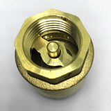 Max Brass Internal and External Filaments Vertical One Way Check Valve DN20
