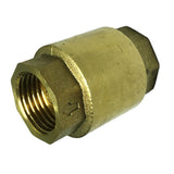 Max Brass Internal and External Filaments Vertical One Way Check Valve DN20