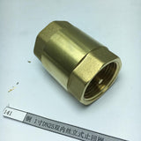 Max Brass Internal and External Filaments Vertical One Way Check Valve DN25
