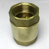 Max Brass Internal and External Filaments Vertical One Way Check Valve DN25