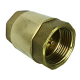 Max Brass Internal and External Filaments Vertical One Way Check Valve DN25