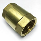 Max Brass Internal and External Filaments Vertical One Way Check Valve DN25