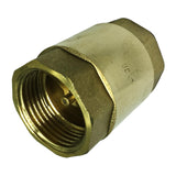 Max Brass Internal and External Filaments Vertical One Way Check Valve DN25