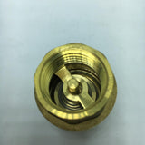 Max Brass Internal and External Filaments Vertical One Way Check Valve DN15