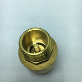 Max Brass Internal and External Filaments Vertical One Way Check Valve DN15