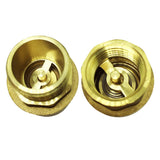 Max Brass Internal and External Filaments Vertical One Way Check Valve DN15