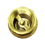 Max Brass Internal and External Filaments Vertical One Way Check Valve DN15