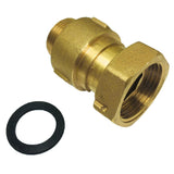 Max Brass External Filaments Check Valve One Way Water Meter Check Valve Model_1