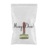 Max 1Pc Long Lever Female to Female Thread Brass Ball Valve Full Port G3/4" DN20