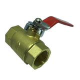 Max 1Pc Long Lever Female to Female Thread Brass Ball Valve Full Port G3/4" DN20