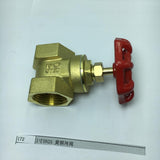 Maxbell 1 Pc Brass Gate Valve Threaded Valve Water Pipe Connector Adapter Tap DN25