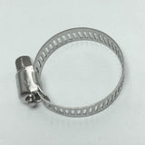 Maxbell SS Hose Clamp Adjust Fuel Line Pipe Worm Gear Clip Clamp Fasterner 19-29mm