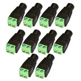 Max 10pcs 12V DC Female Power Plug Adapter Connector Power Cord Connector