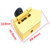 Maxbell Steel ruler block Woodworking line Steel ruler fixed block Ruler scriber