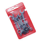 Maxbell 10 pcs Combination Spanner Wrench Set Mini wrench set English System Set