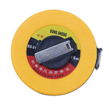 Maxbell Fiberglass Tape Measure Tool Leather Tape Measure Tool 15m