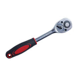 Maxbell Two-way Quick Release Ratchet Socket Wrench 253mm 24 tooth Red-Black Handle