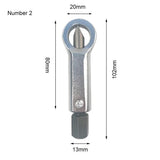 Maxbell Damaged Nut Splitter Remover Rusty Nut Splitter Spanner Remove Cutter 2