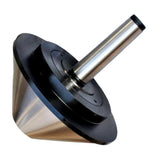 Maxbell MT3 Bull Nose Live Center Morse Taper 75 Degree For Lathe Hollow Turning