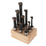 Maxbell 9 Pieces Carbide Tip Boring Bar Set
