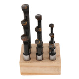 Maxbell 9 Pieces Carbide Tip Boring Bar Set