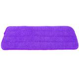 Max 2 Pieces Polyester Fiber Free Hand Washing Spray Mop Cloth Purple
