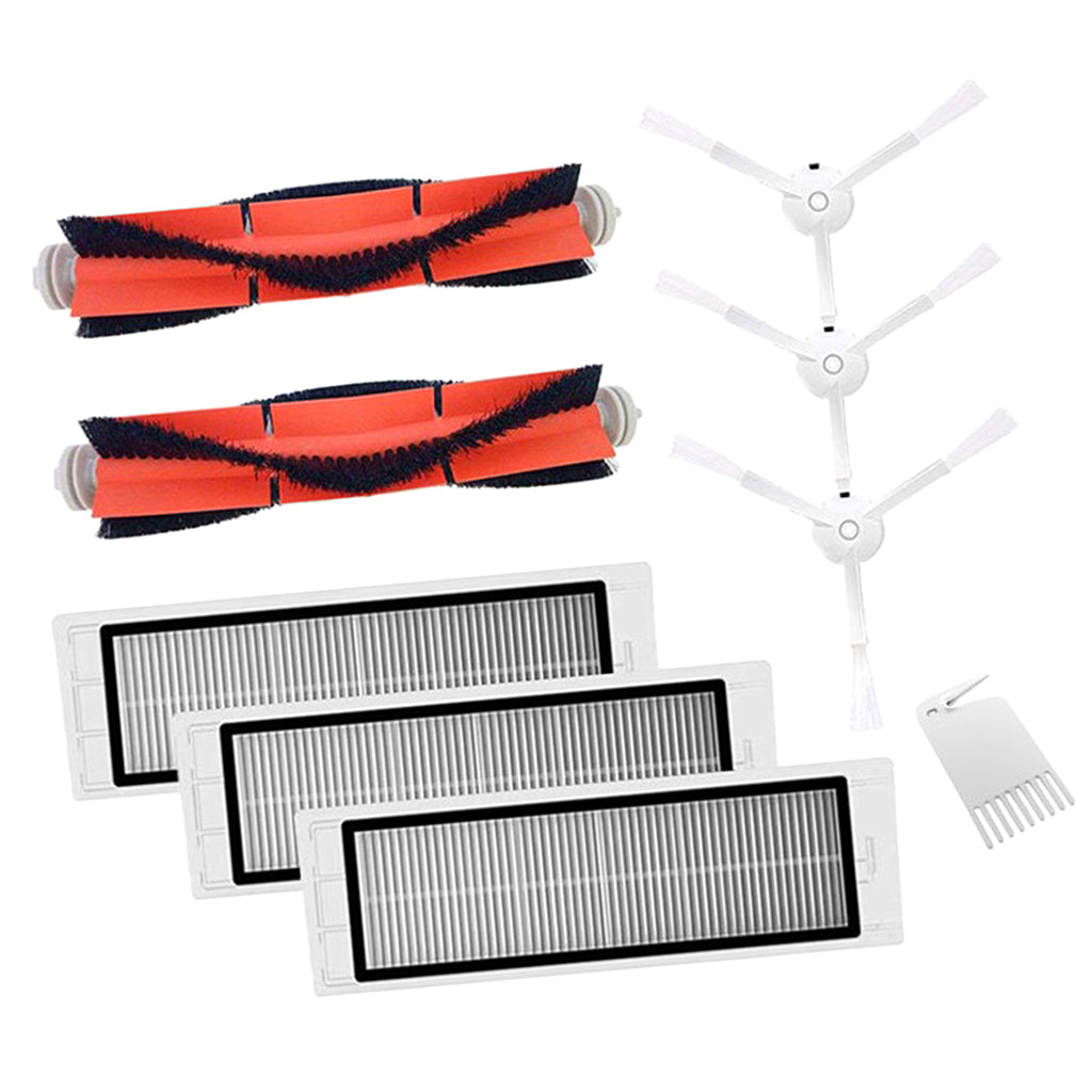 Max 9 Set Sweeper Robot  Fittings Vacuum Cleaner Accessories