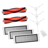 Max 9 Set Sweeper Robot  Fittings Vacuum Cleaner Accessories