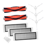 Max 9 Set Sweeper Robot  Fittings Vacuum Cleaner Accessories