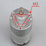 Maxbell 1Piece 33GB 520 DC 12V Reduction Motor Metal Gear Gearbox Metal Gear