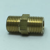 Max 1 Pc Brass DN6 Male to DN6 Male Thread Adapter Connector Tube Pipe Fitting
