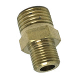 Max 1 Pc Brass DN6 Male x DN8 Male Thread Adapter Connector Pipe Fitting Bushing