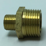 Max Brass Pipe Hex Nipple Fitting Adapter Male Thread Water Connector Model_1