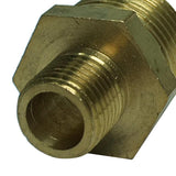Max Brass Pipe Hex Nipple Fitting Adapter Male Thread Water Connector Model_1