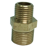 Max Brass Pipe Hex Nipple Fitting Adapter Male Thread Water Connector Model_2
