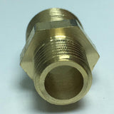 Max Brass Pipe Hex Nipple Fitting Adapter Male Thread Water Connector Model_2
