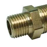 Max Brass Pipe Hex Nipple Fitting Adapter Male Thread Water Connector Model_2