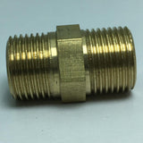 Max Brass Pipe Hex Nipple Fitting Adapter Male Thread Water Connector Model_3
