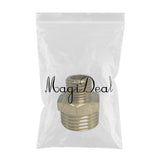 Max Brass Hex Nipple Fitting Adapter Male Thread Water Oil Connector 2 points