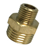 Max Brass Hex Nipple Fitting Adapter Male Thread Water Oil Connector 2 points
