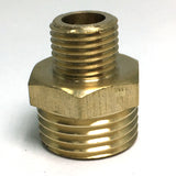 Max Brass Hex Nipple Fitting Adapter Male Thread Water Oil Connector 2 points