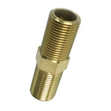 Max Hex Nipple Fitting Adapter Male Thread Water Oil Connector 4 points x70mm