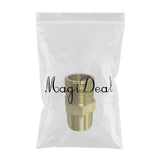 Max Brass Pipe Hex Nipple Fitting Adapter Male Thread Water Oil Connector 50mm