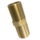 Max Brass Pipe Hex Nipple Fitting Adapter Male Thread Water Oil Connector 70mm