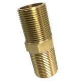 Max Brass Pipe Hex Nipple Fitting Adapter Male Thread Water Oil Connector 70mm