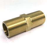 Max Brass Pipe Hex Nipple Fitting Adapter Male Thread Water Oil Connector 70mm